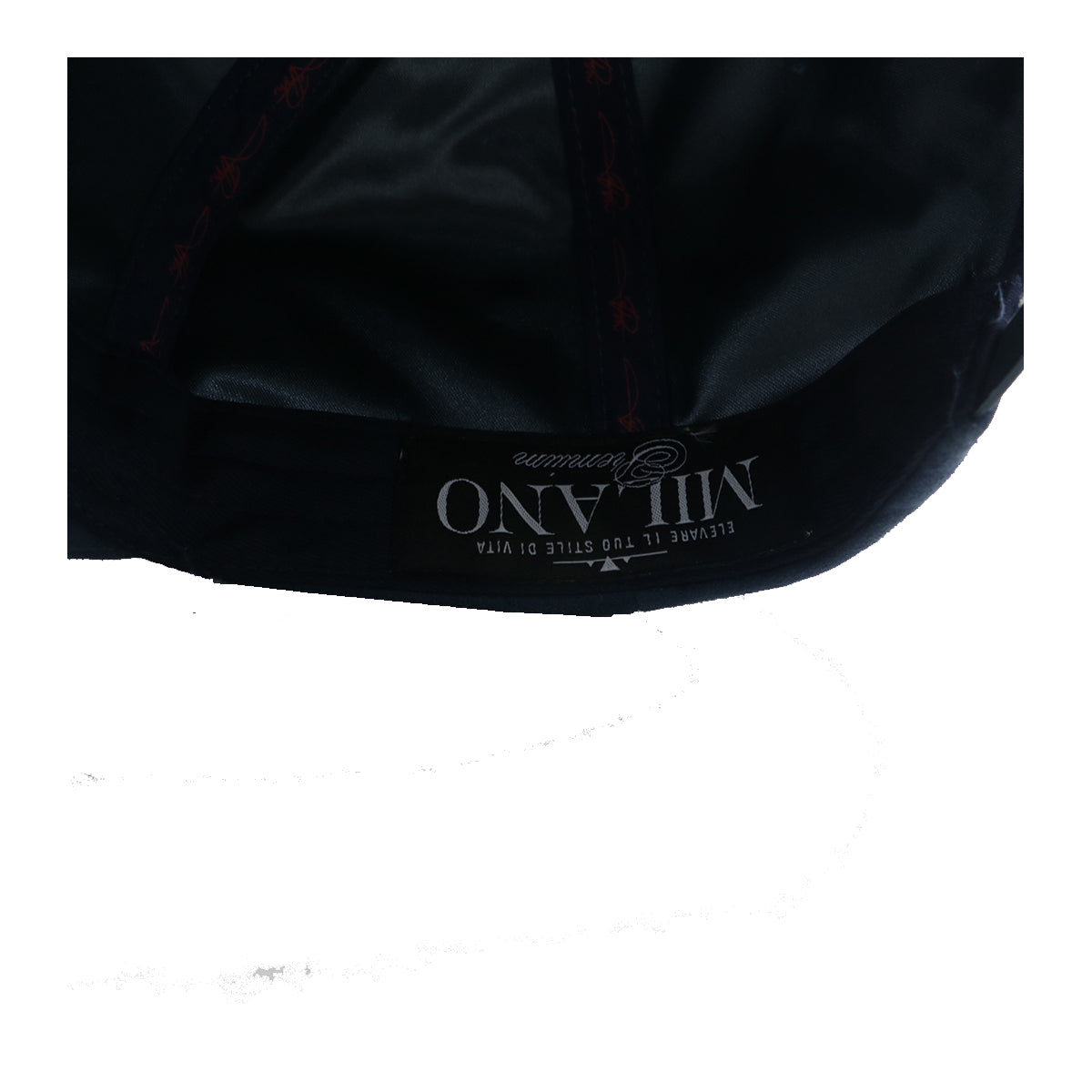 Premium Milano Unisex NY Snapback Hat 2606 Navy/White