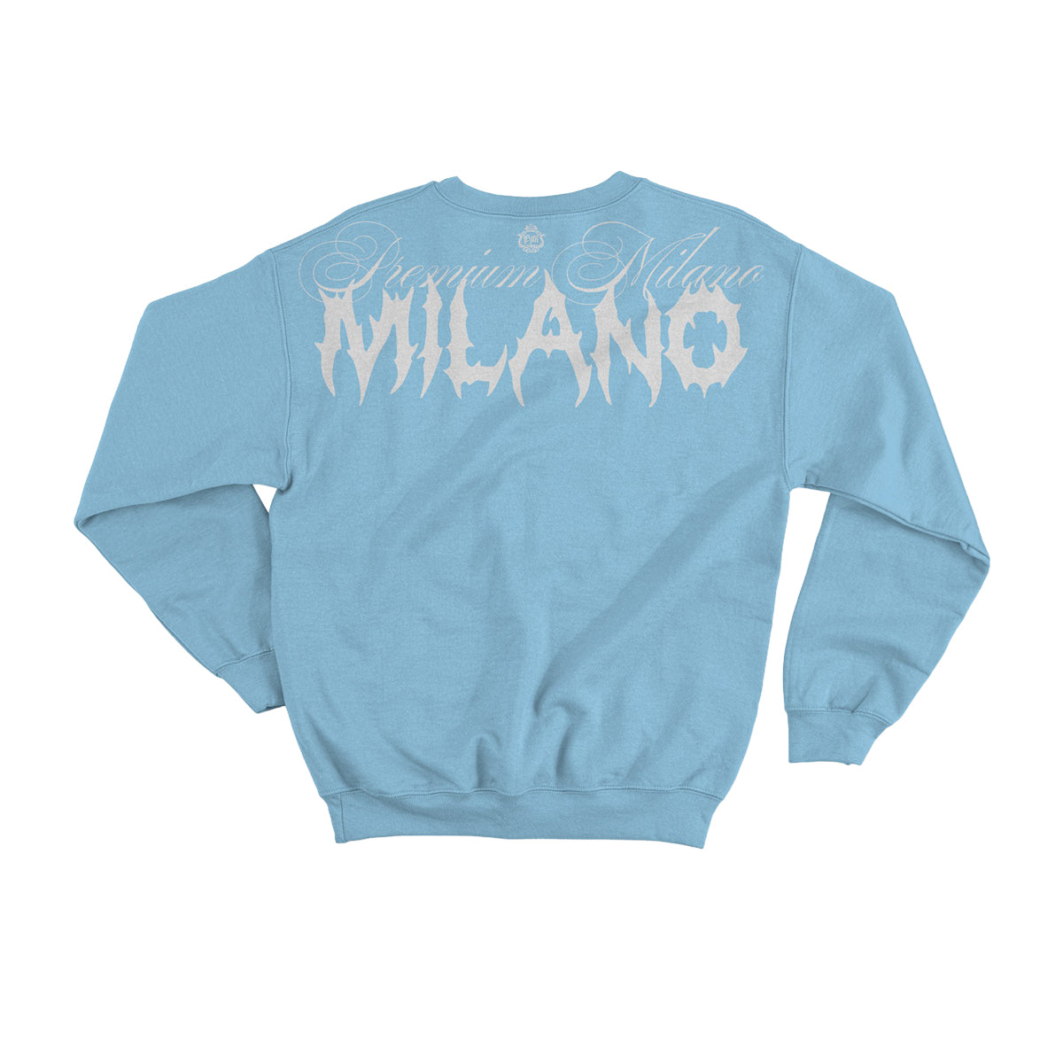 Premium Milano Mens Love Card Crew Neck Sweatshirt CSW1125-50 Sky Blue