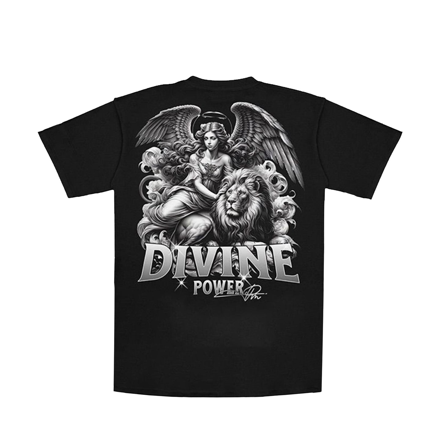 Premium Milano Mens Divine Crew Neck T-Shirt CT261-124 Black