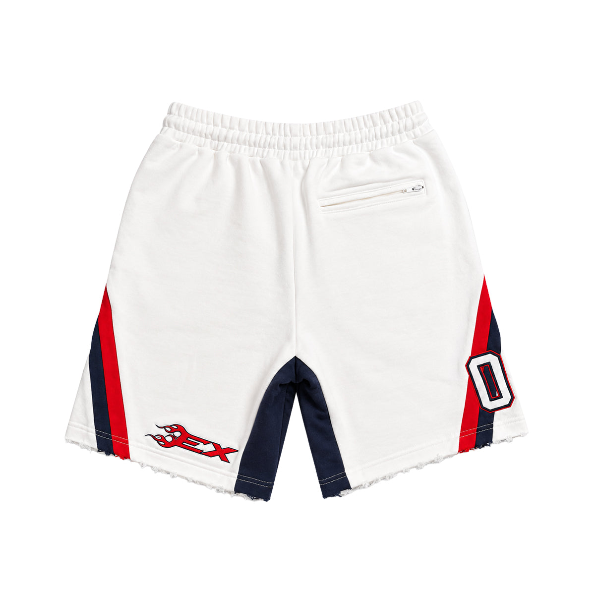 Expedition Mens Ride Or Die Sweatshorts EXSSS26213 White