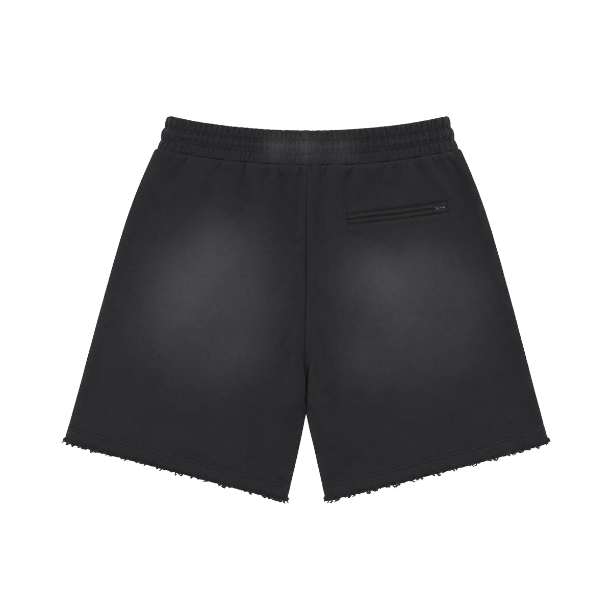 Expedition Mens Washed Tribal French Terry Sweatshorts EXSSS26218 Black