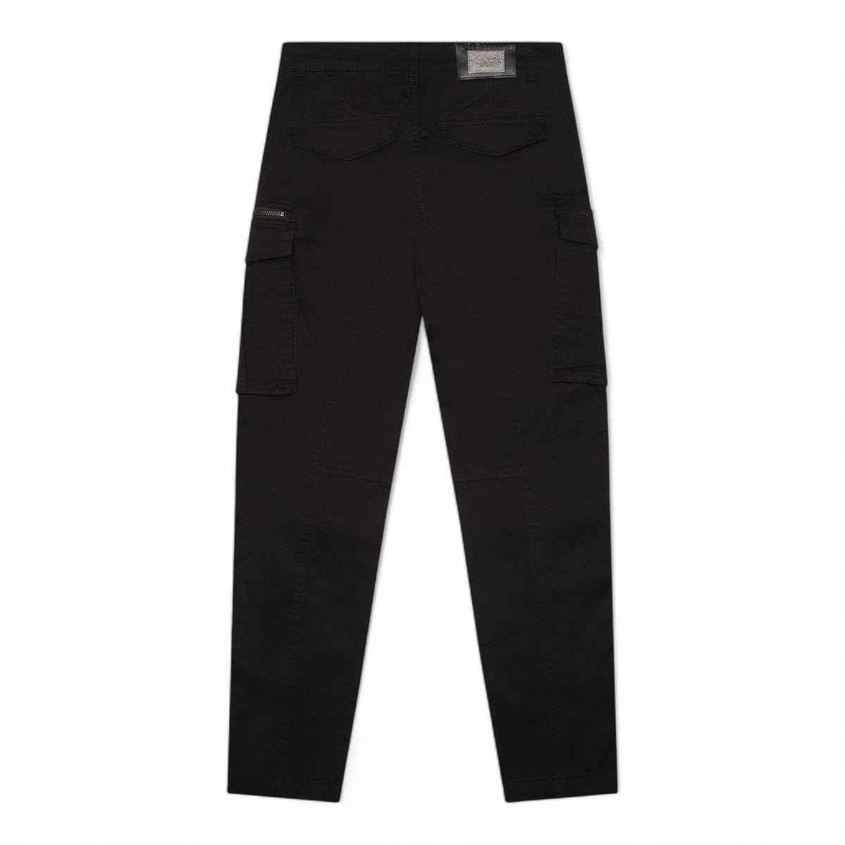 Premium Milano Mens Naples Cargo Pants KH0927 Black