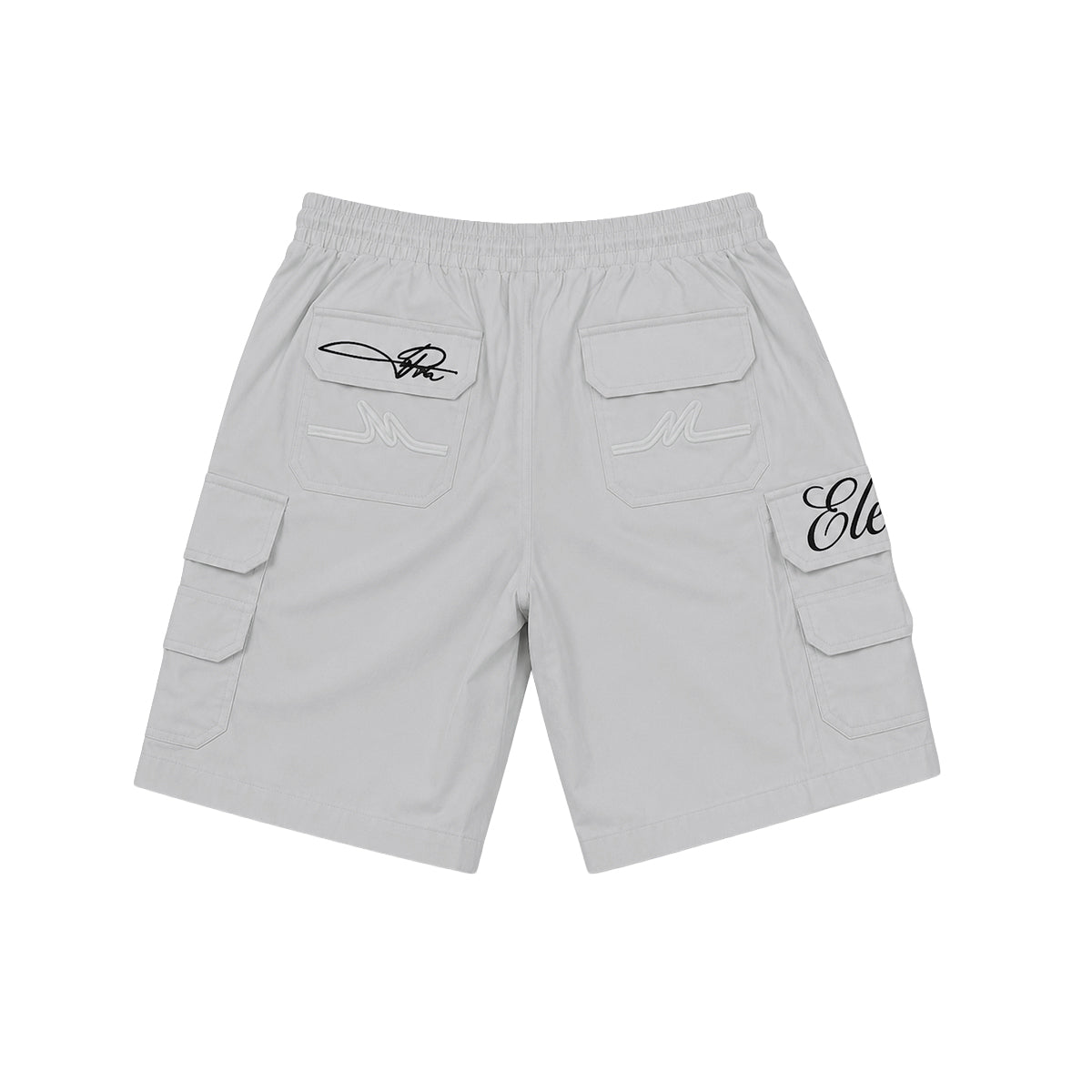 Premium Milano Mens Elevata Nylon Shorts PMNS26972 Grey