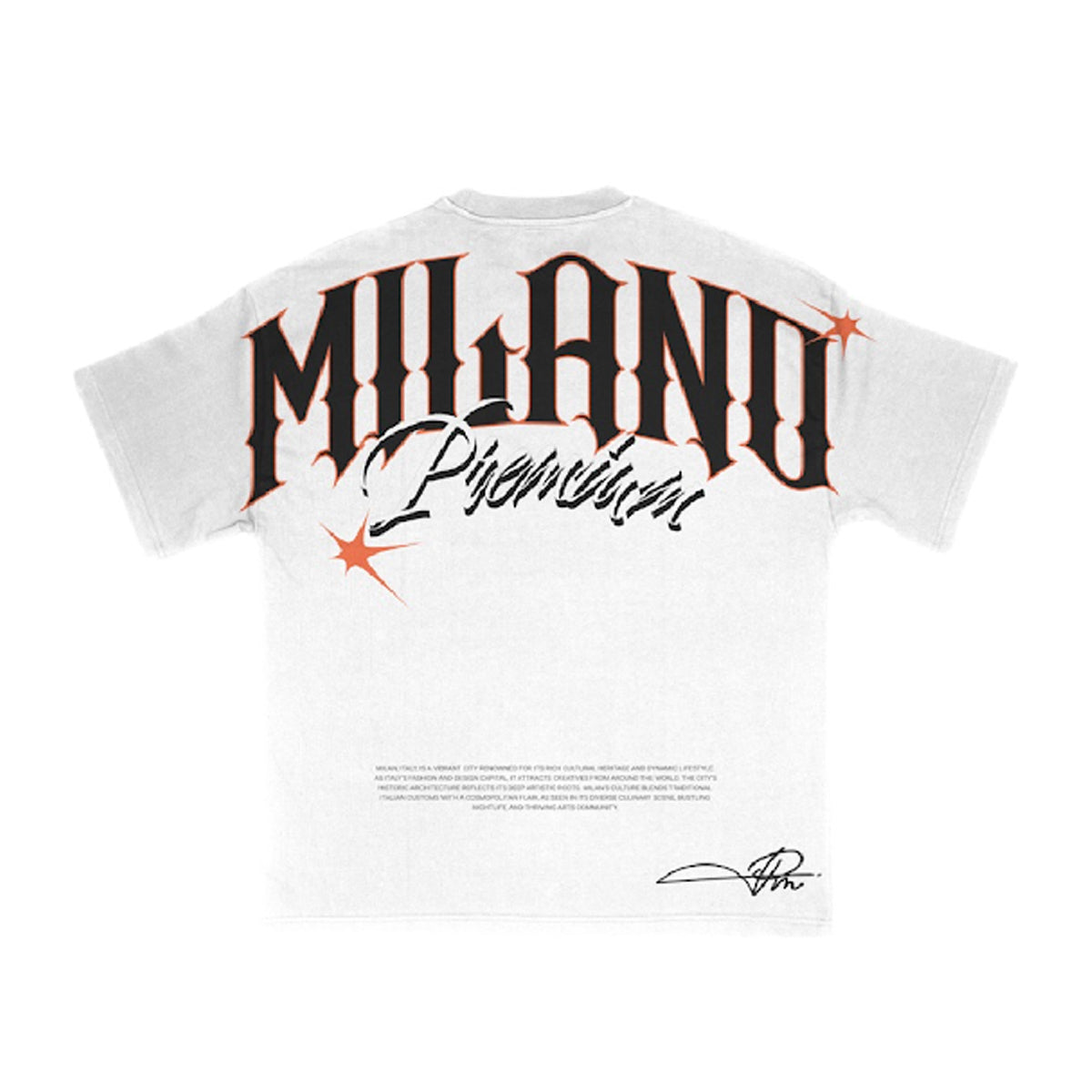 Premium Milano Mens Regal Tee Crew Neck T-Shirt S25331-02 White