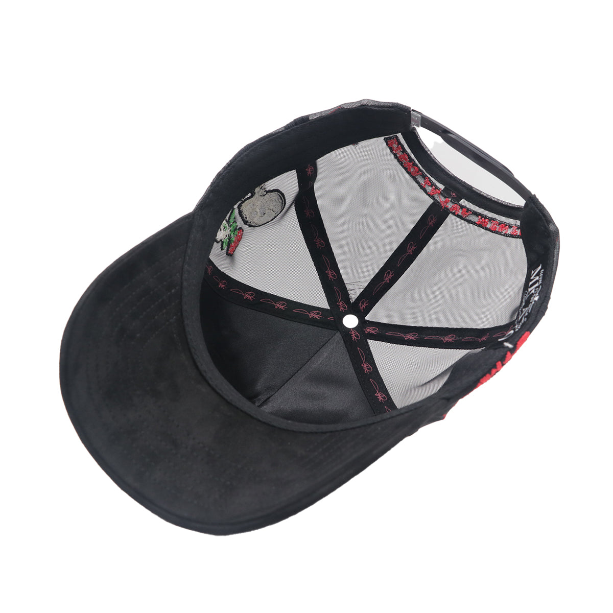 Premium Milano Unisex Stone Rose Trucker Hat 2604 Black