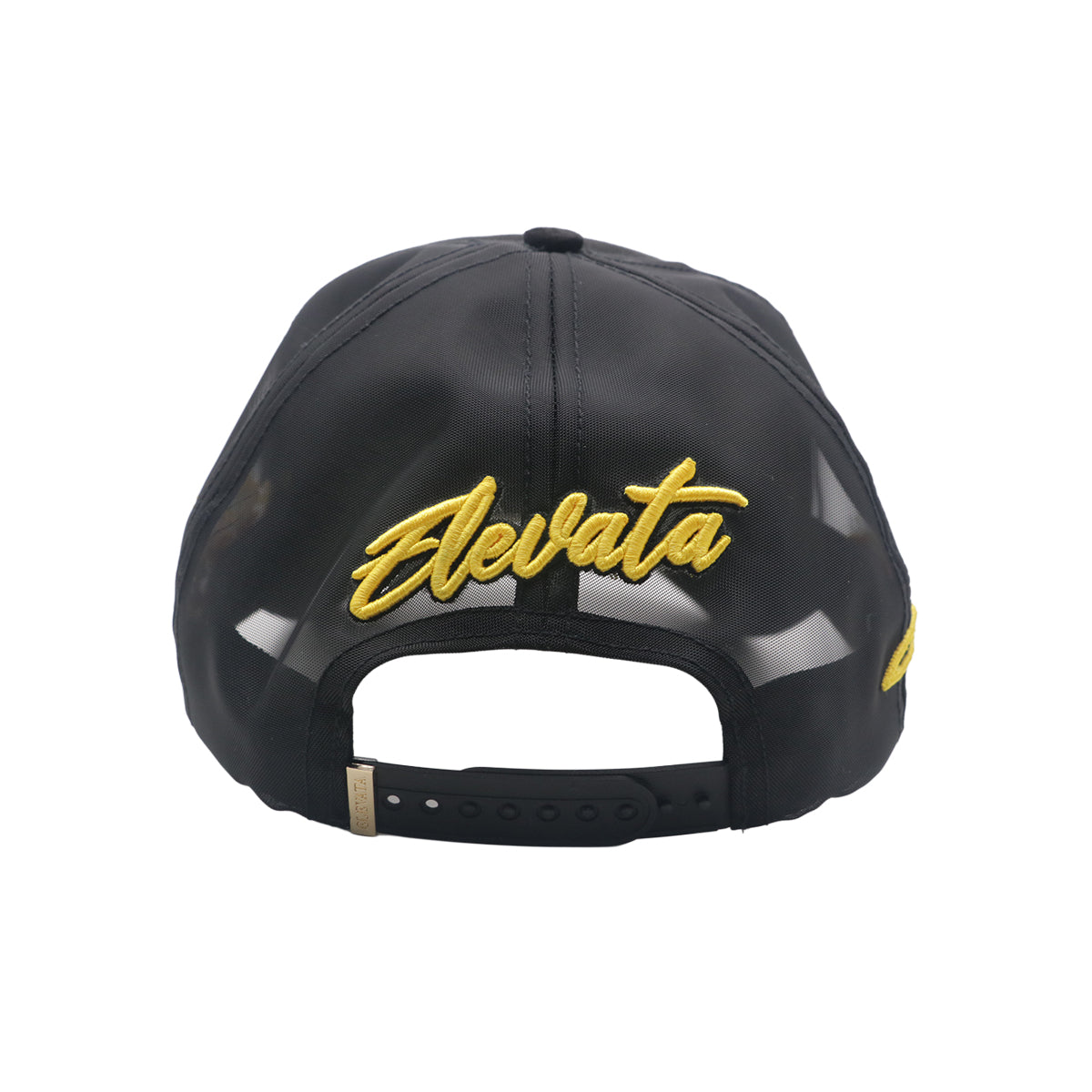 Premium Milano Unisex Anarchy Snapback Hat 2608 Black/Gold