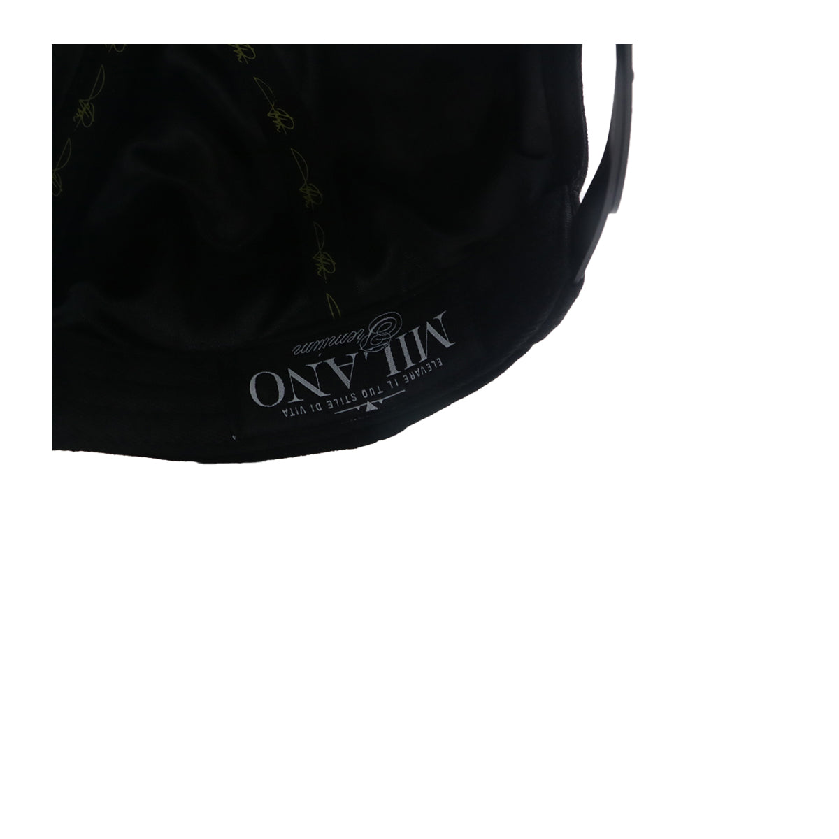 Premium Milano Unisex Anarchy Snapback Hat 2608 Black/Gold