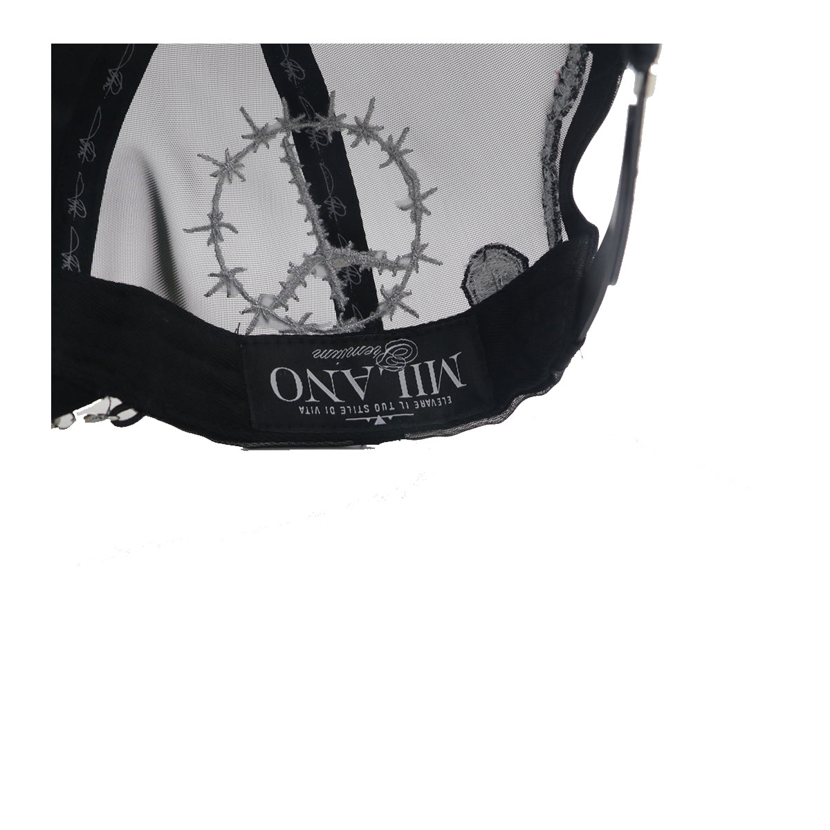 Premium Milano Unisex Living Proof Trucker Hat 2611 Black/Metallic