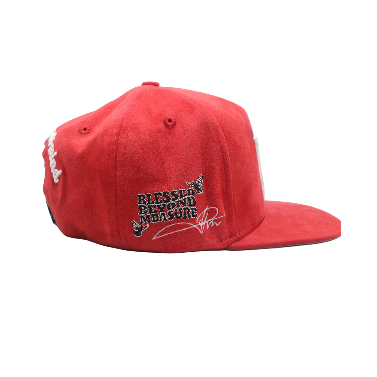 Premium Milano Unisex 777 Snapback Hat 2614 Red/White/Black