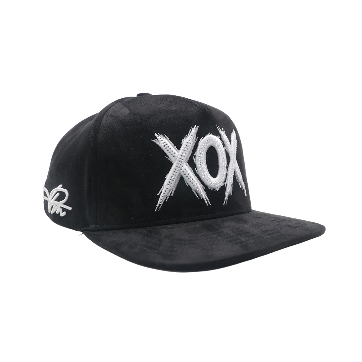 Premium Milano Unisex XOX Snapback Hat 2616 Black/White
