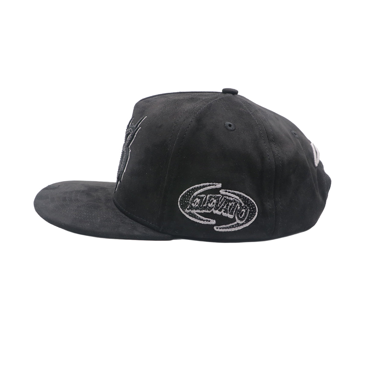 Premium Milano Unisex 333 Snapback Hat 2623 Black