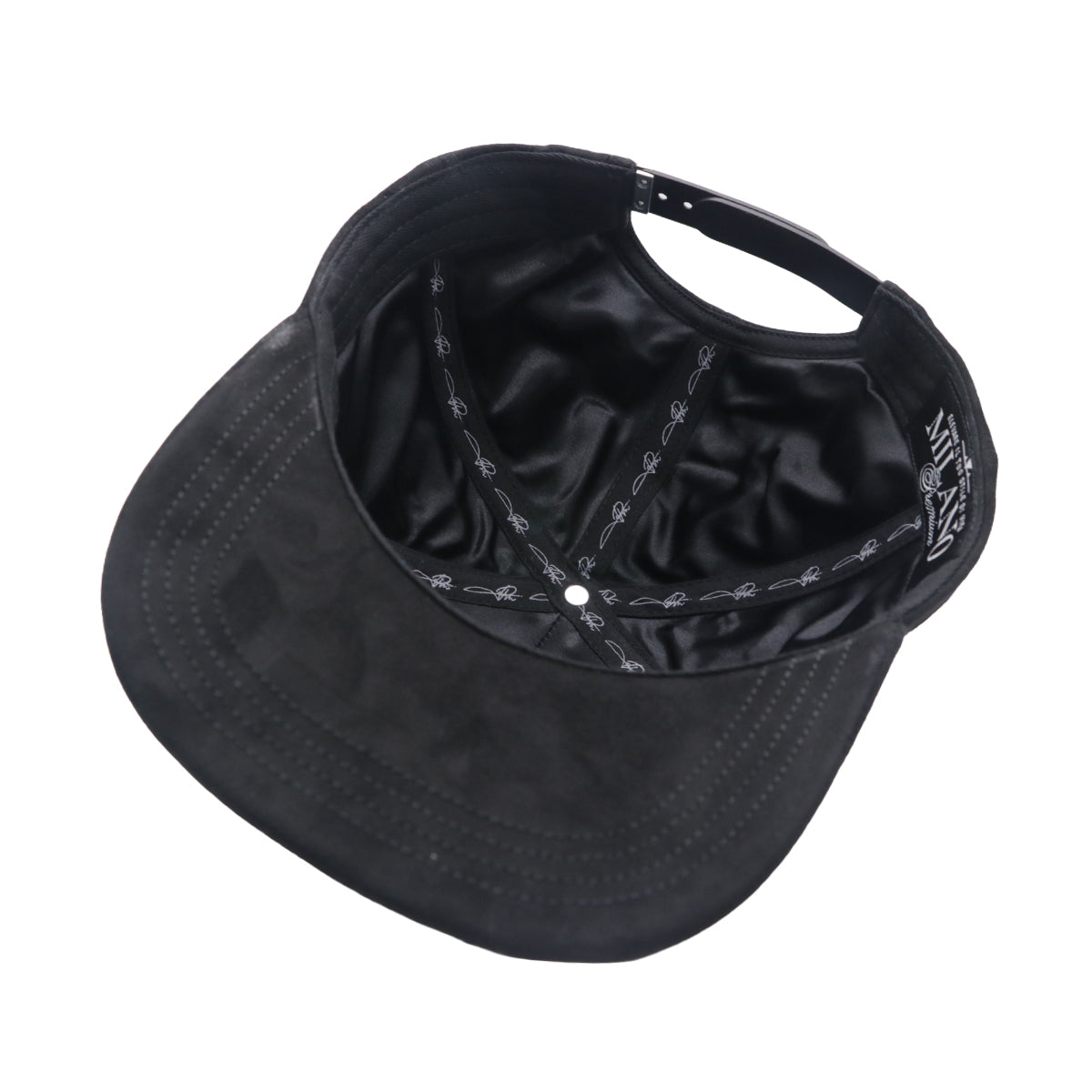 Premium Milano Unisex Morning Cock Snapback Hat 2626 Black/Metallic