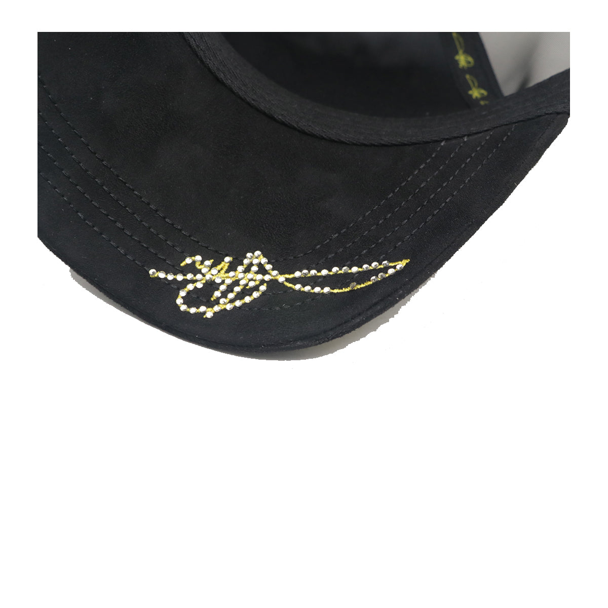Premium Milano Unisex Toxic Trucker Hat 2627 Black/Gold Metal