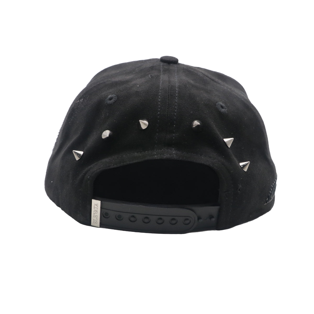Premium Milano Unisex PM Crest Snapback Hat 2628 Black