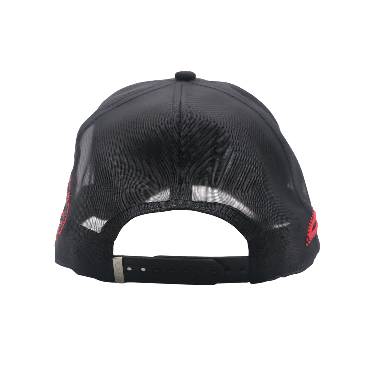Premium Milano Unisex NIN Trucker Hat 2629 Black/Red