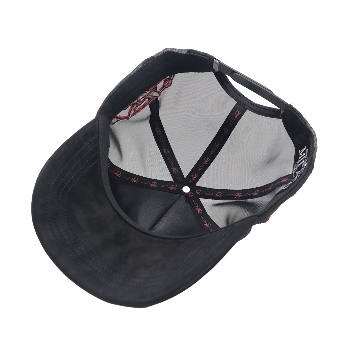 Premium Milano Unisex NIN Trucker Hat 2629 Black/Red