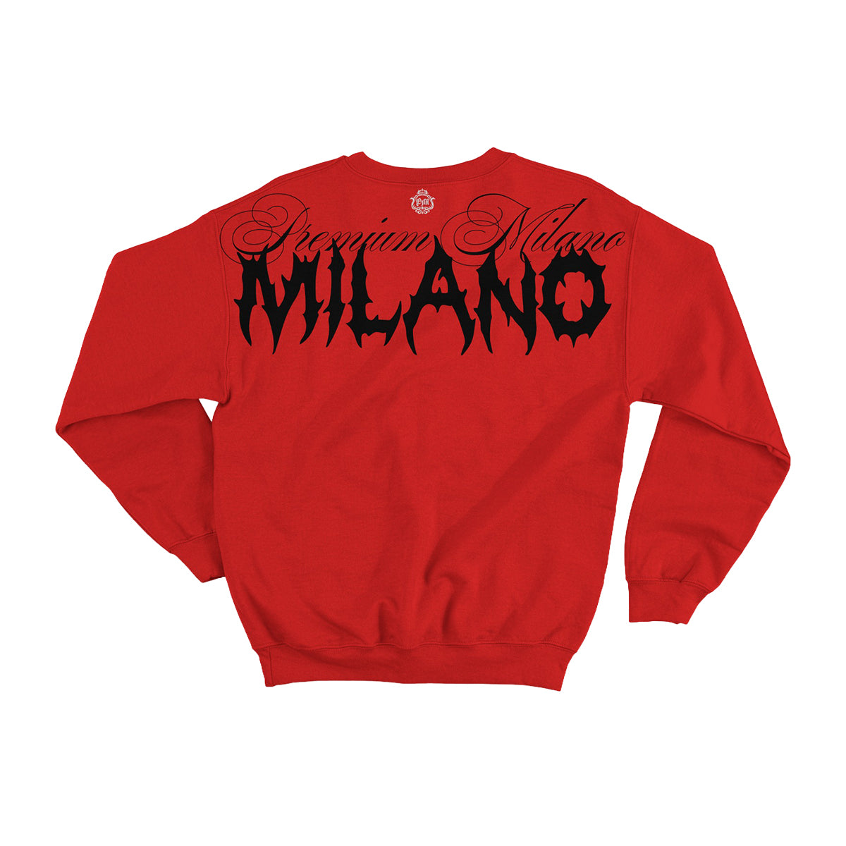 Premium Milano Mens Love Card Crew Neck Sweatshirt CSW1125-50 Red