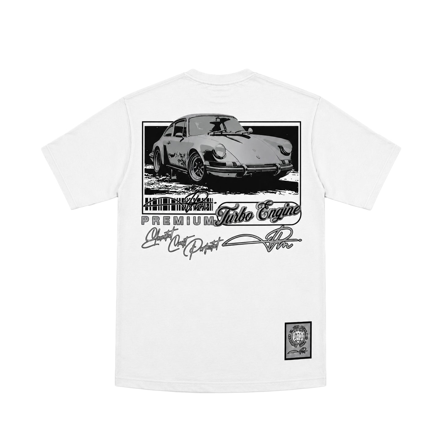 Premium Milano Mens Elevated Craft Crew Neck T-Shirt CT261-105 White