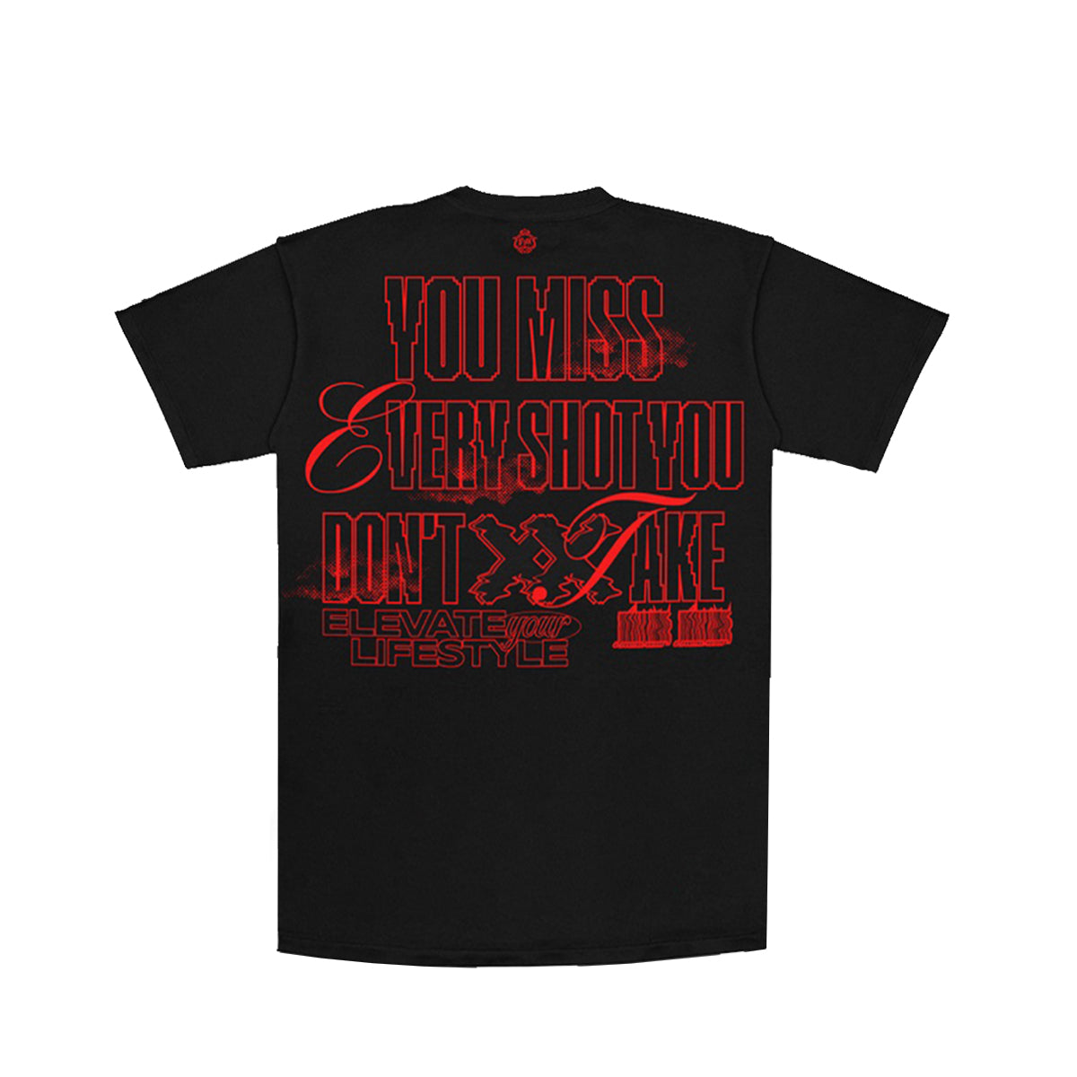 Premium Milano Mens Roll The Dice Crew Neck T-Shirt CT261-113 Black