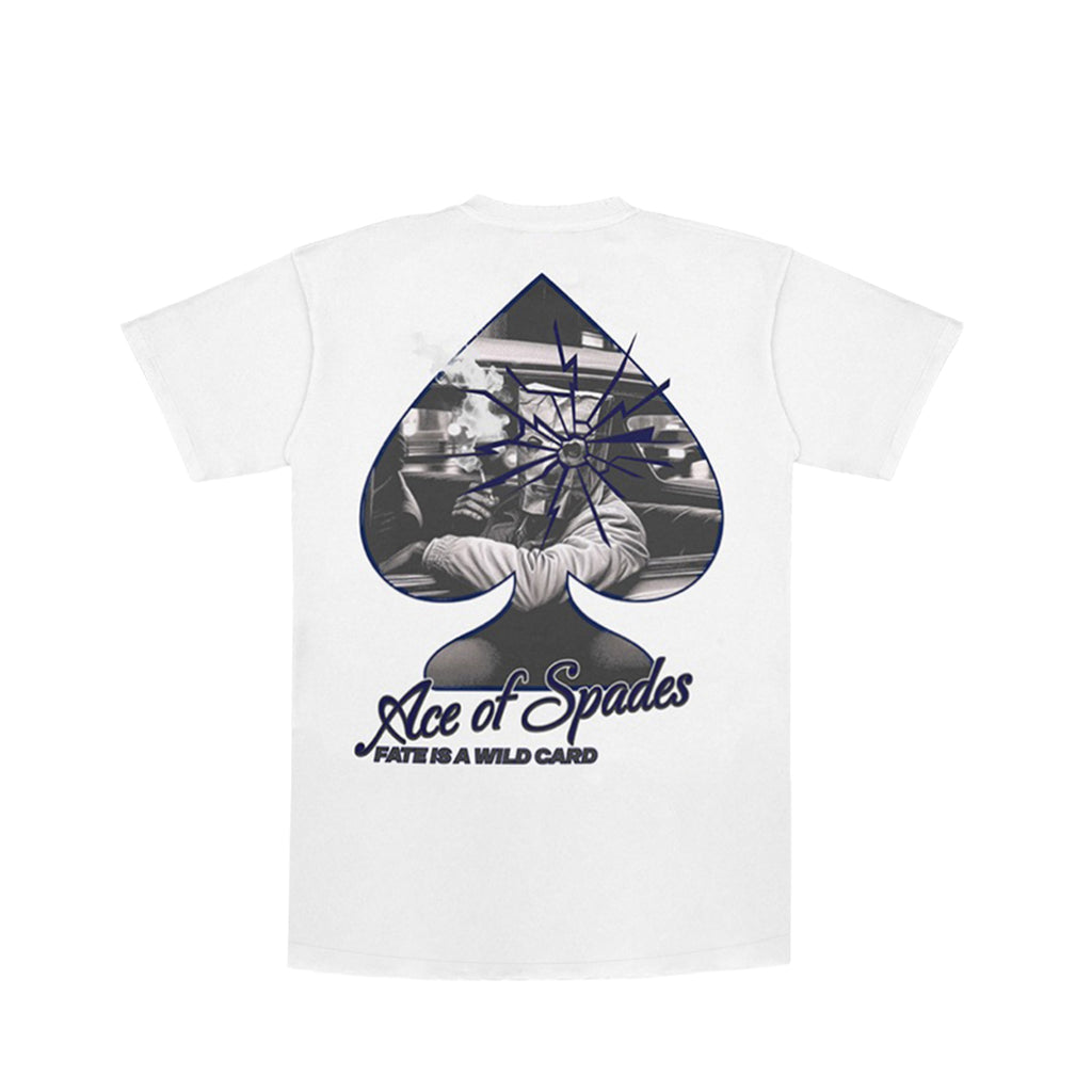 Premium Milano Mens Fate Crew Neck T-Shirt CT261-116 White