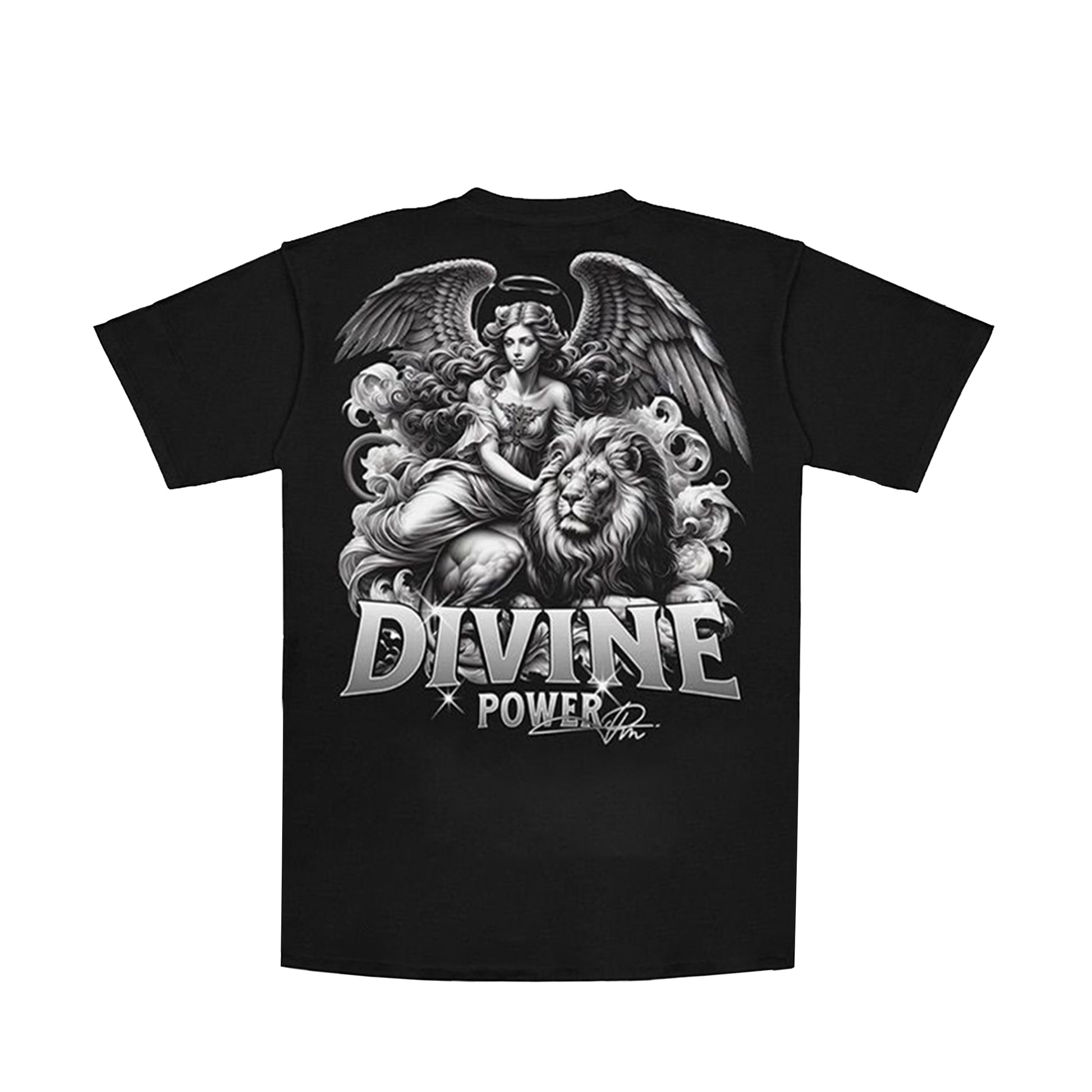 Premium Milano Mens Divine Crew Neck T-Shirt CT261-124 Black