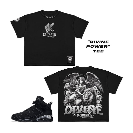 Premium Milano Mens Divine Crew Neck T-Shirt CT261-124 Black