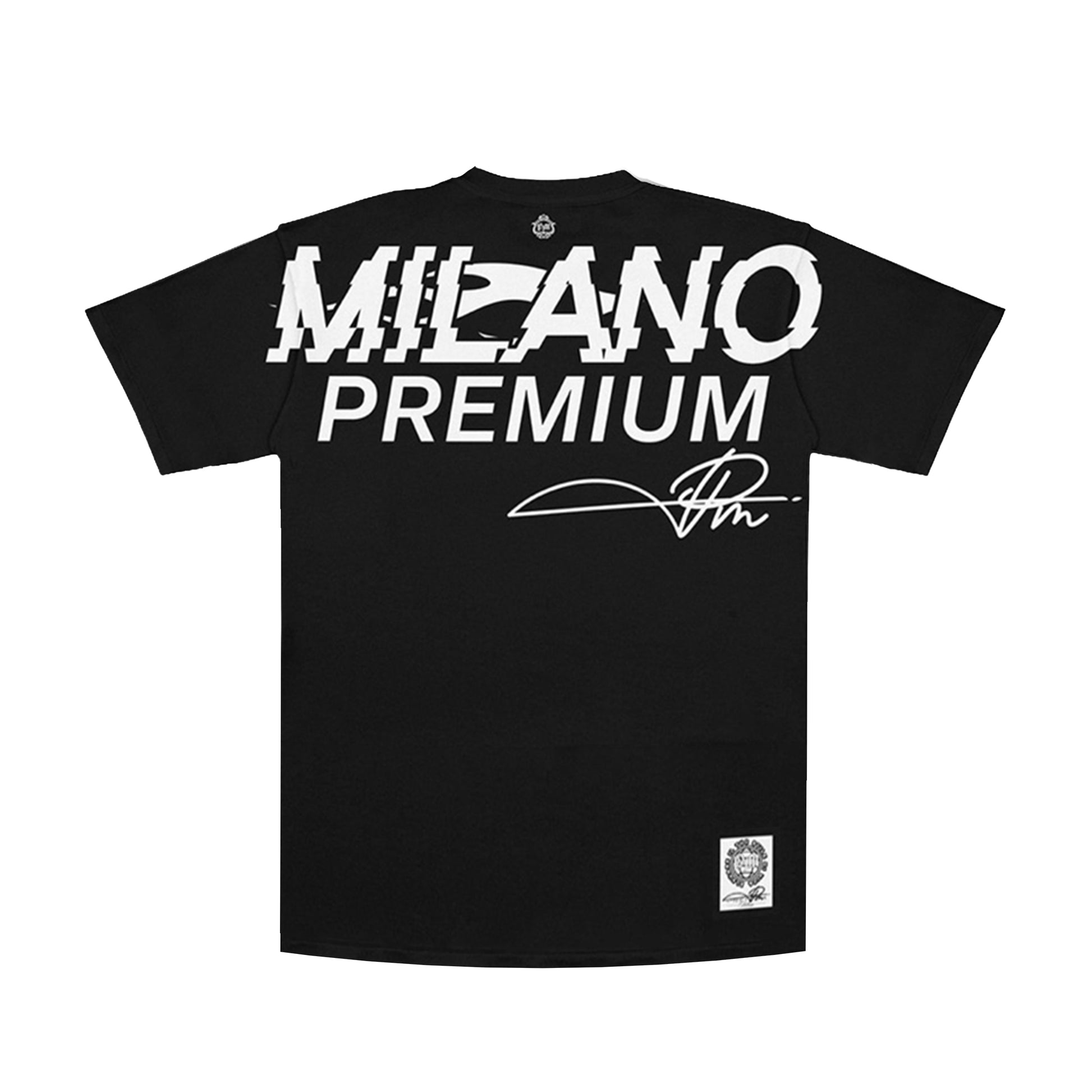 Premium Milano Mens Laugh Now Cry Later Crew Neck T-Shirt CT262-114 Black