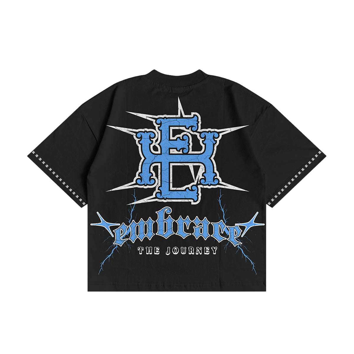 Expedition Mens Unleashed Oversized Crew Neck T-Shirt EXCTS26207 Black