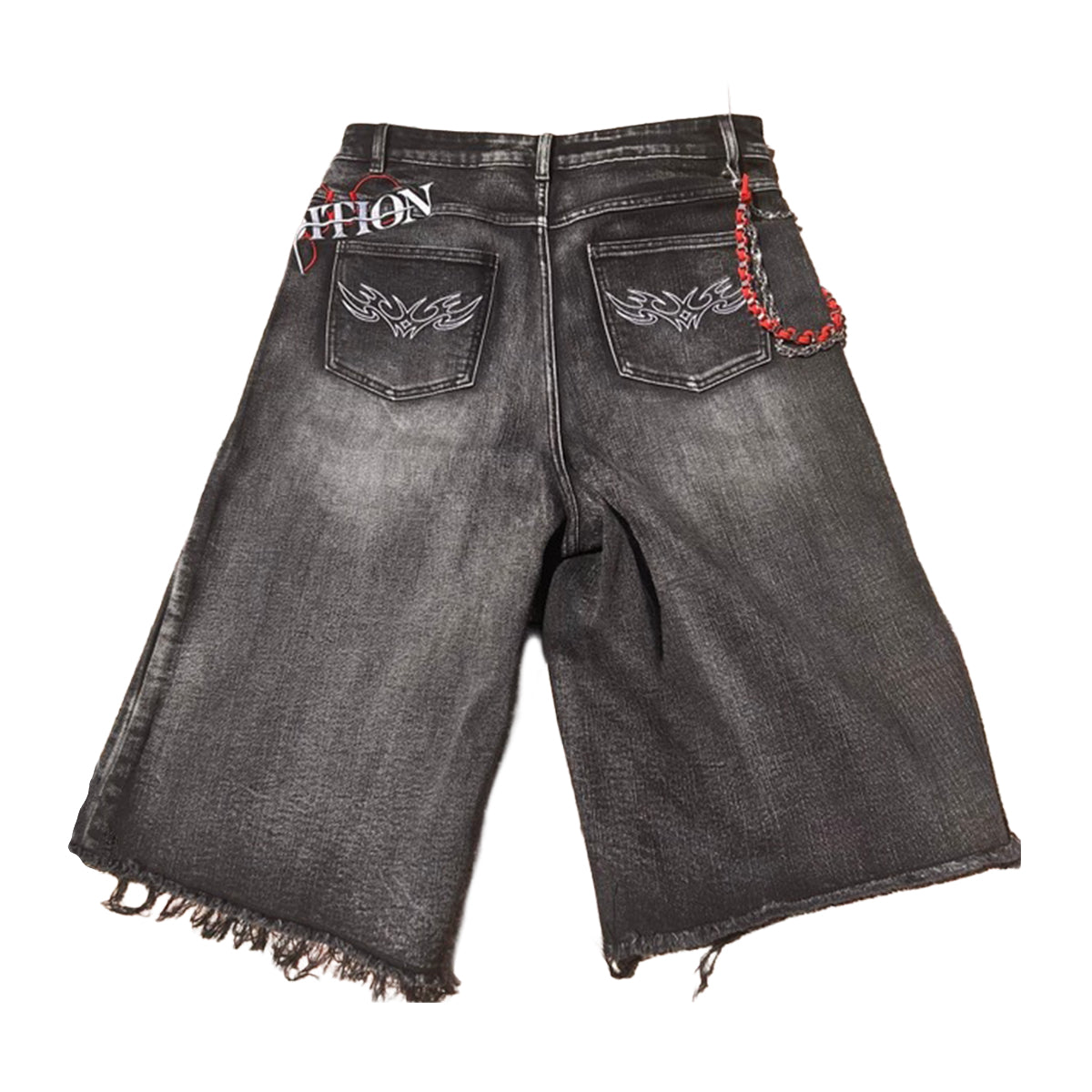Expedition Mens Pray 4 keeps Denim Shorts EXDSS26217 Black