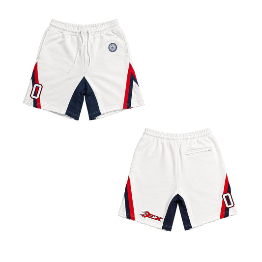 Expedition Mens Ride Or Die Sweatshorts EXSSS26213 White