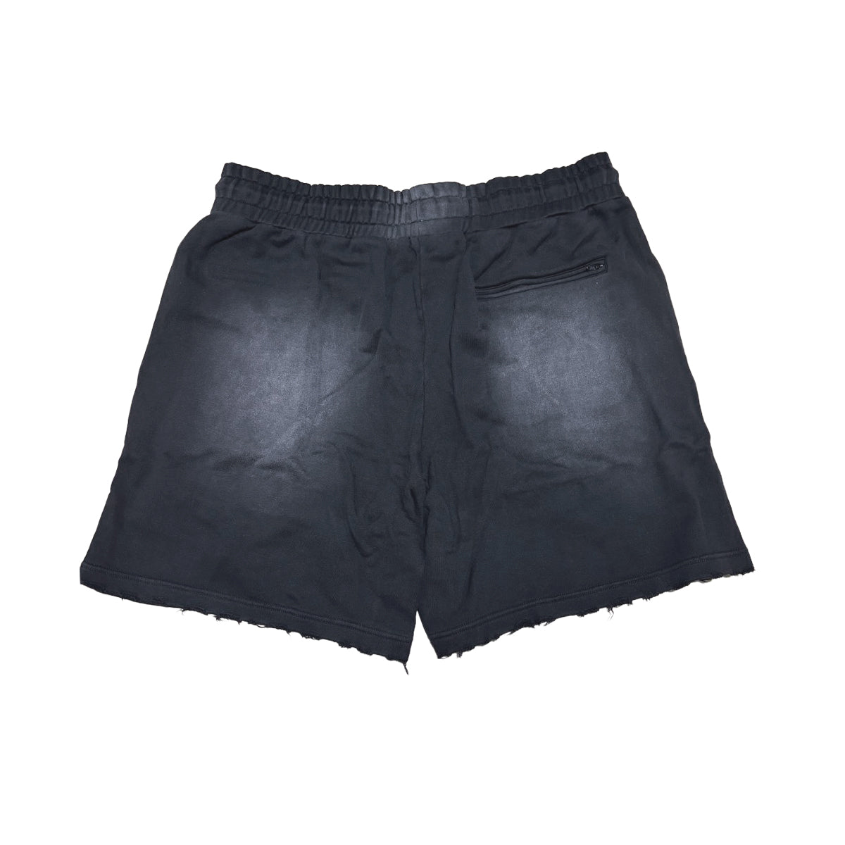 Expedition Mens Washed Tribal French Terry Sweatshorts EXSSS26218 Black
