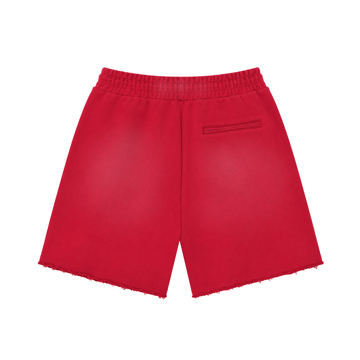 Expedition Mens Washed Tribal French Terry Sweatshorts EXSSS26218 Red