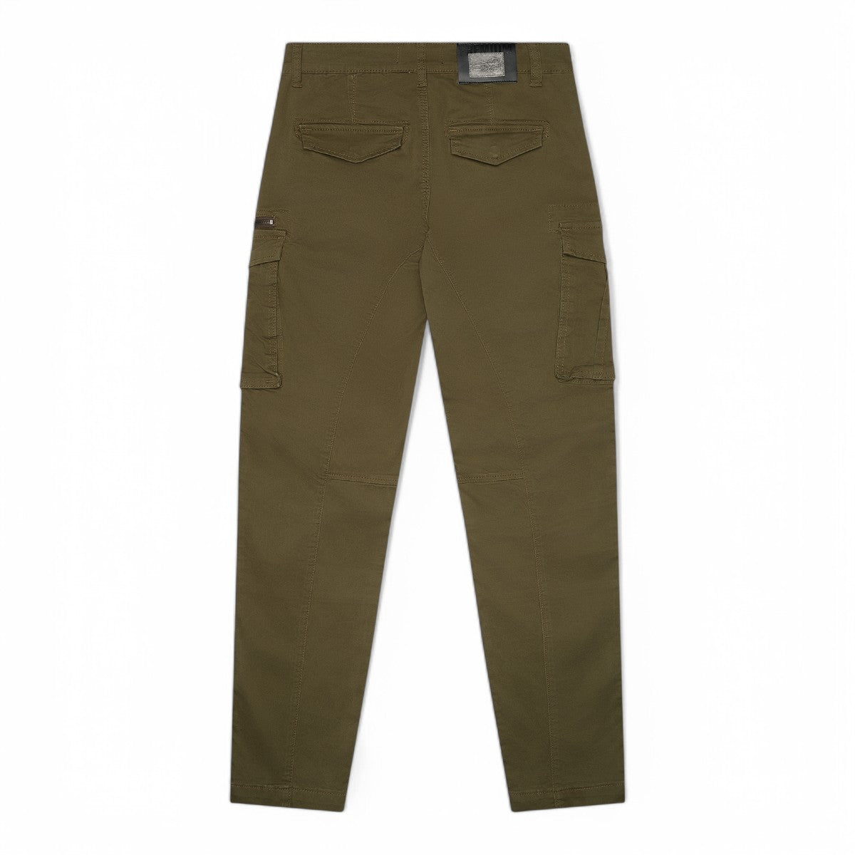 Premium Milano Mens Naples Cargo Pants KH0927 Green