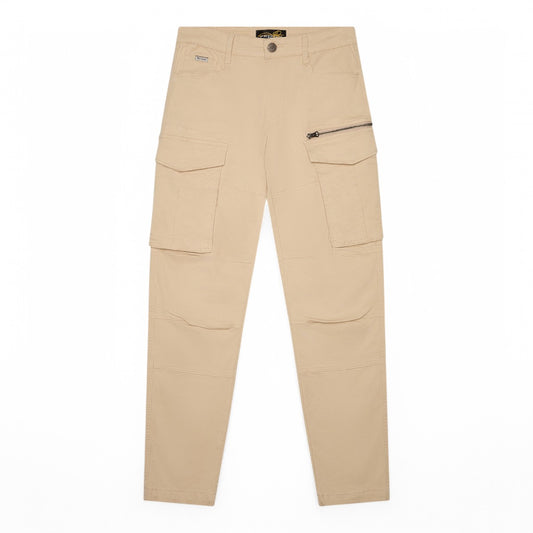 Premium Milano Mens Naples Cargo Pants KH0927 Khaki