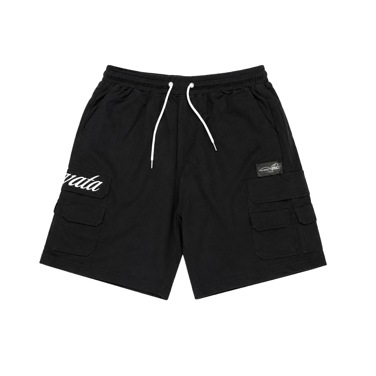 Premium Milano Mens Elevata Nylon Shorts PMNS26972 Black