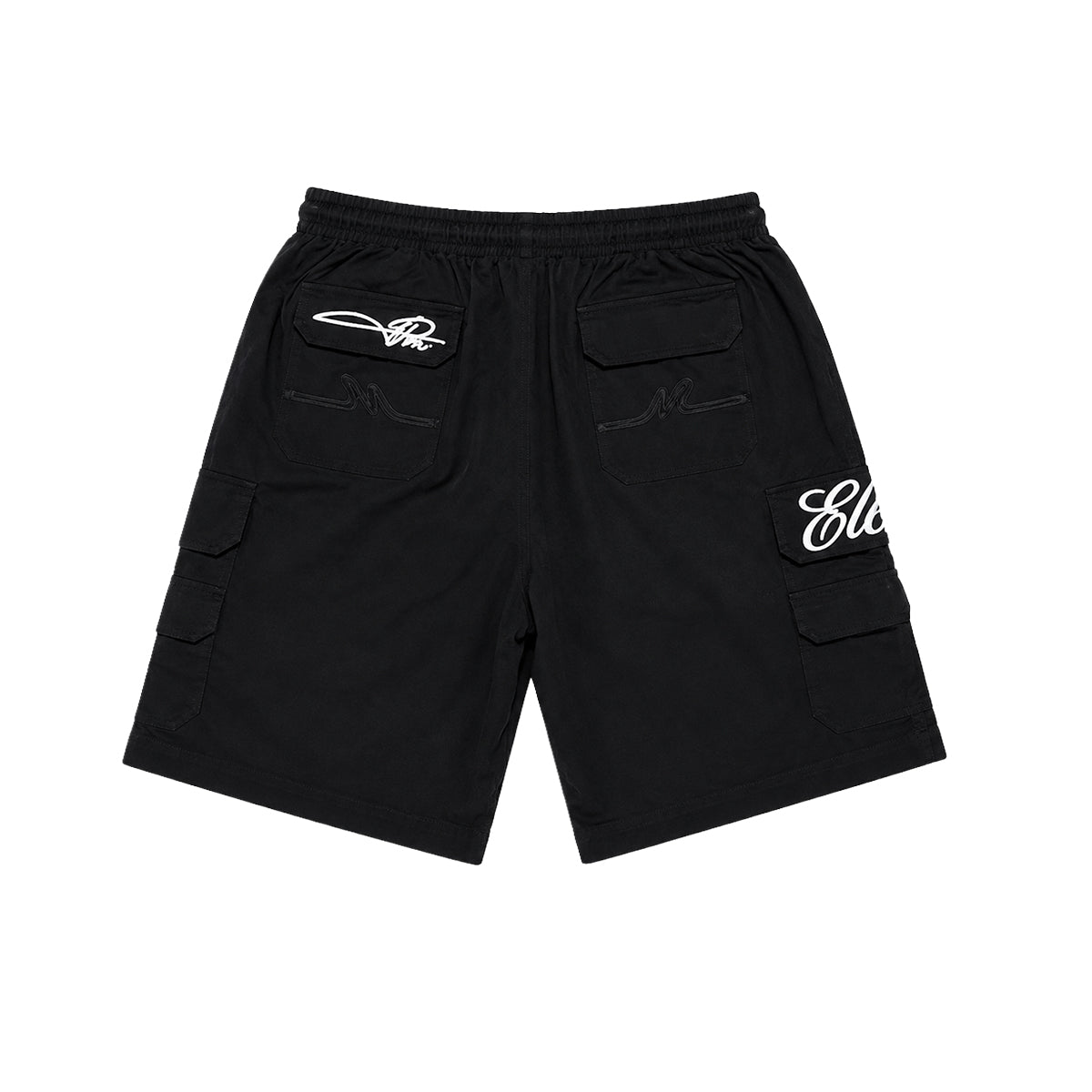 Premium Milano Mens Elevata Nylon Shorts PMNS26972 Black