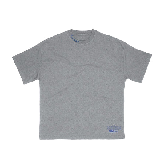 Premium Milano Mens Regal Tee Crew Neck T-Shirt S25331-02 Heather Gray