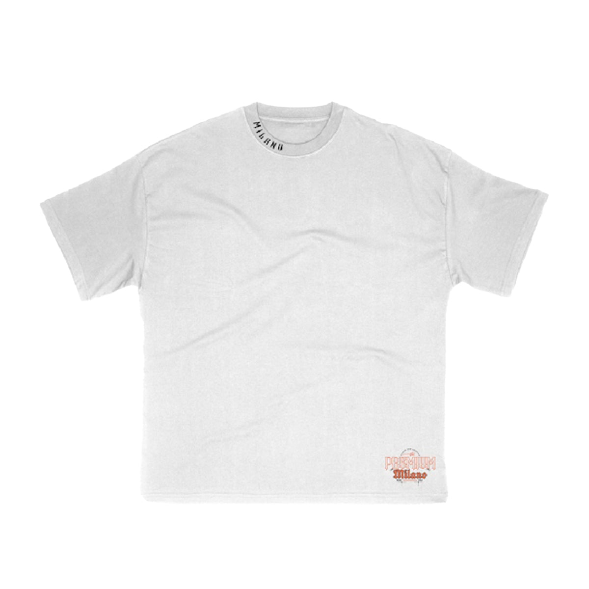 Premium Milano Mens Regal Tee Crew Neck T-Shirt S25331-02 White