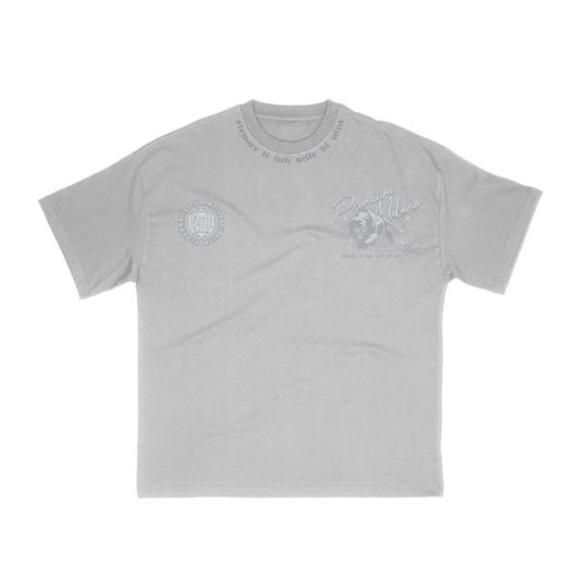 Premium Milano Mens Premium Panthera Crew Neck T-Shirt S25331-05 Gray