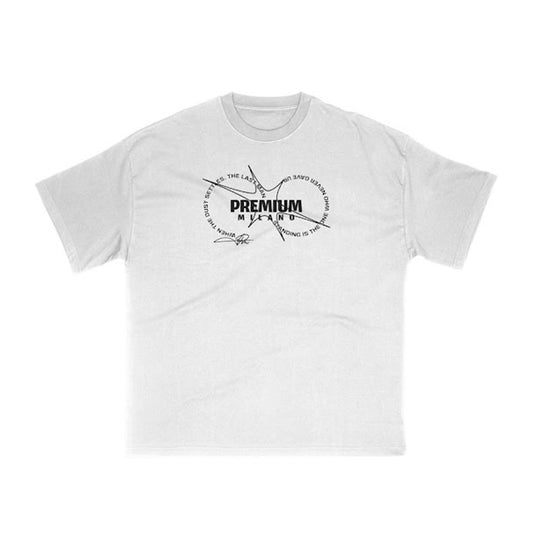 Premium Milano Mens Premium Concious Crew Neck T-Shirt S25331-07 White