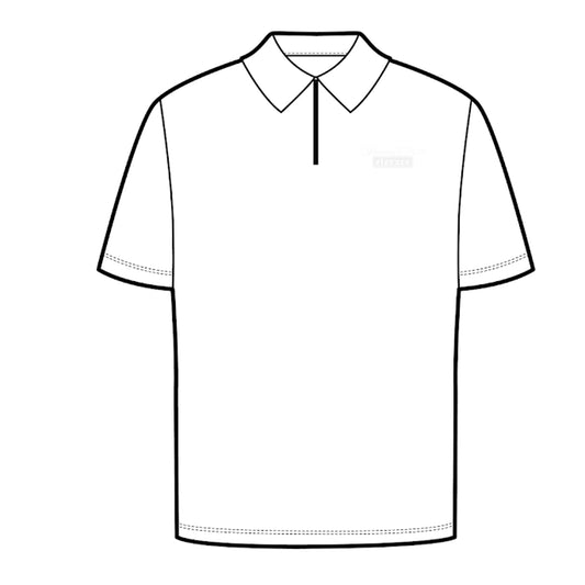 Premium Milano Mens Milano Tonal Polo Shirt S25415-51 White