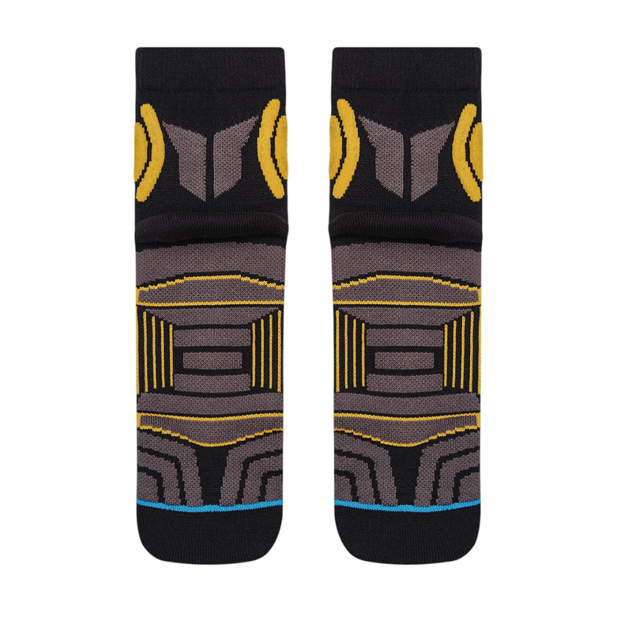 Premium Milano Mens ANBLK Socks SXPM1897 Black/Gold